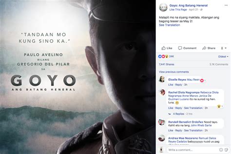 Official Teaser Of ‘goyo Ang Batang Heneral Set For Release Inquirer