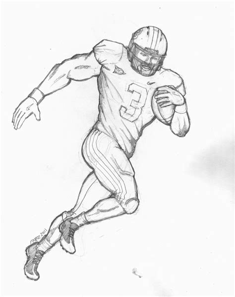 Cool Football Player Drawing Shadowraze Wallpaper