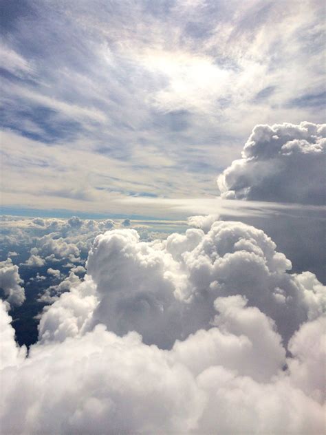 Above The Clouds Sky And Clouds The Sky Aesthetic Backgrounds