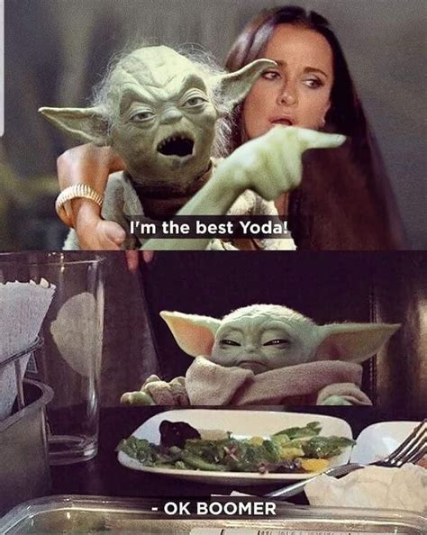 Baby Yoda Is The Best Rbabyyoda Baby Yoda Grogu Star Wars
