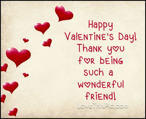 Create romantic valentine day wishes quotes with name image. Wonderful Friend On Valentines Day Pictures, Photos, and ...