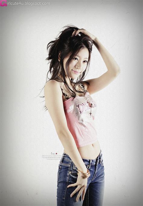 Han Ji Eun In Pink Top ~ Cute Girl Asian Girl Korean Girl