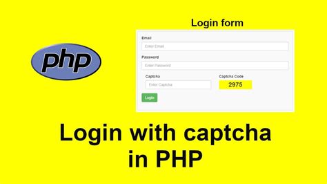 Login Form With Captcha In Php Captcha Integration With Source Code