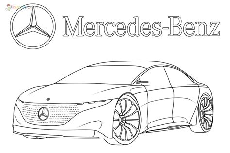 Mercedes Benz Coloring Pages