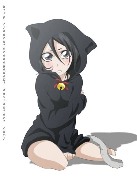 Bleach Rukia Sexy Cat By Narutorenegado01 On Deviantart Bleach Rukia