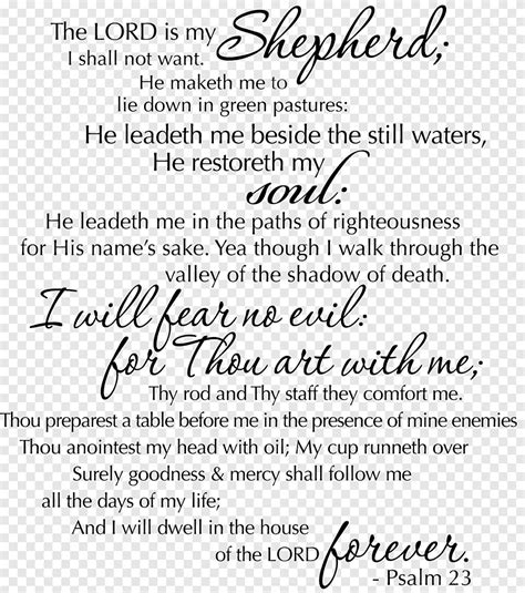 Psalm 23 From The Message Bible Syedaumberto
