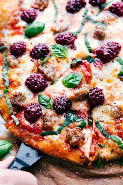 For more healthy living tricks, we recommend this book: 30-Minute Blackberry Basil and Italian Sausage Pizza on ...