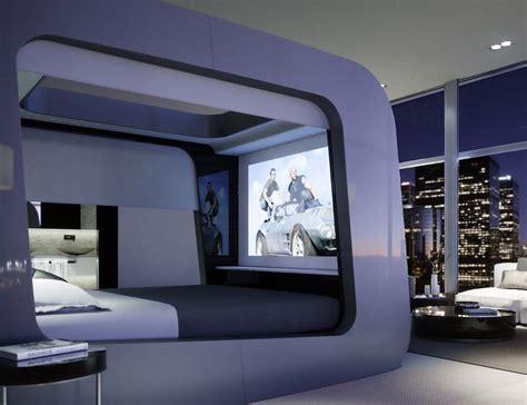 Centre modern furniture around a cubic rug. HiCan - Revolutionary Smart Bed | 15 Minute News