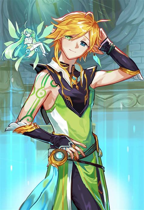 So today we are going to talk about some blonde anime boys characters. Pin by ーRen on elsword | Anime elf, Anime character design ...