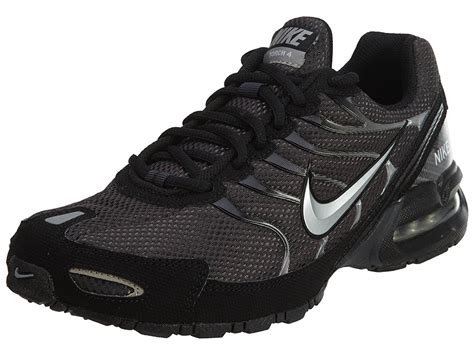 Nike Nike Mens Air Max Torch 4 Running Shoe 343846 002 Anthracite Metallic Silver Black 8