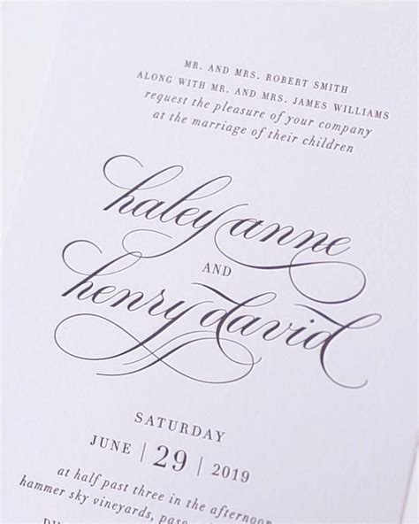 Wedding Invitation Font Pairing Guide Artofit
