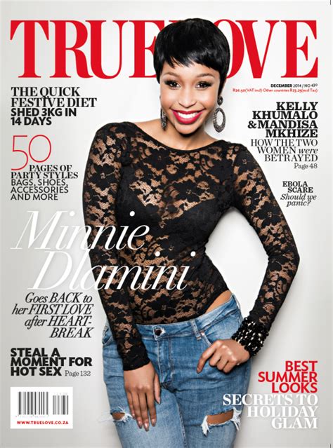 Read writing from minnie dlamini on medium. Minnie Dlamini covers True Love Magazine December Issue ...