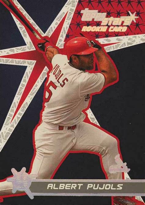 2001 Topps Stars Albert Pujols 198 Baseball Vcp Price Guide