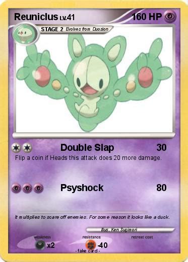 Pokémon Reuniclus 39 39 Double Slap My Pokemon Card