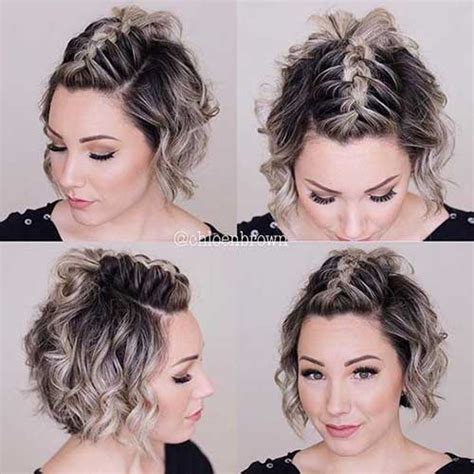 Please, take a look at the below cutest braids for short hair to get convinced that all is possible. Cute Braids for Short Hair You'll Love - Short Hairstyles ...