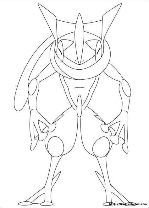 Coloriage Amphinobi En 2023 Coloriage Pokemon Image Coloriage