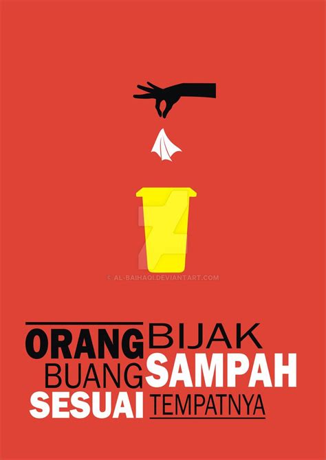 Contoh Poster Dan Slogan Bertema Lingkungan Menarik Kreatif