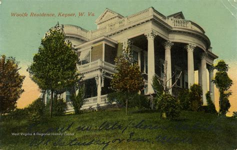 Woolfe Residence Keyser W Va West Virginia History Onview Wvu