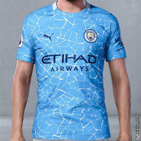 Manchester City 2020 21 Home Kit Released