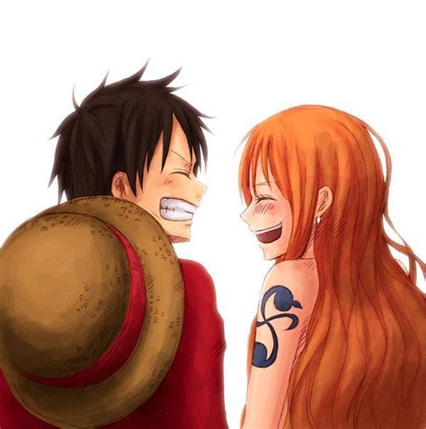 Luffy and Nami  nami Fan Art (26221637)  Fanpop