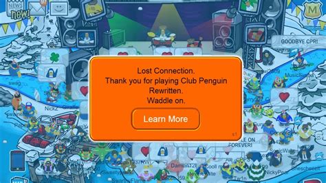 The original game was discontinued in 2010, and this new version is the so here comes the list of club penguin rewritten codes that are currently active and working. Club Penguin Rewritten's Final Minutes - YouTube