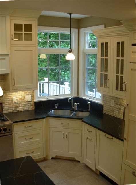While i'm installing this sink in my workshop the same cabinet design would equally well work in a kitchen or utility. 16 best Corner sink with windows images on Pinterest ...