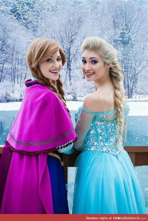 Real Life Frozen FunSubstance Elsa Cosplay Princess Cosplay Disney Princess Cosplay