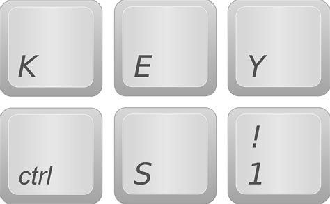 Keyboard Key Button Computer Png Picpng