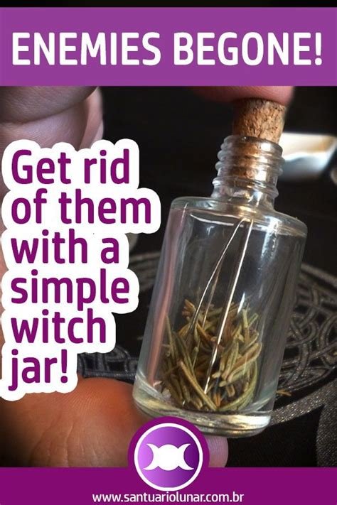 Simple Spell Bottle Witch Jar For Protection Banish Your Enemies Wiccan Spell Book