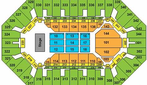 freedom hall seating chart with seat numbers