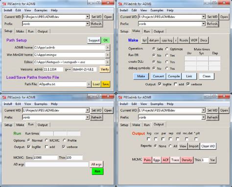Navigational components enable users to move from place to place within the interface. The graphical user interface (GUI) in PBSadmb, generated ...