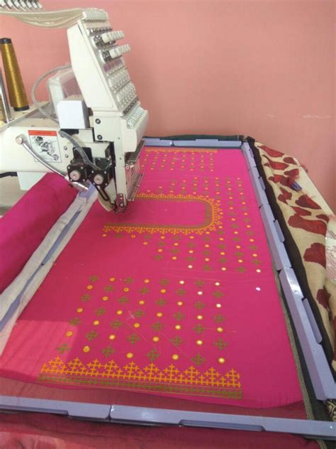 Automatic HSW Computerized Embroidery machine, 220V, Model Name/Number ...