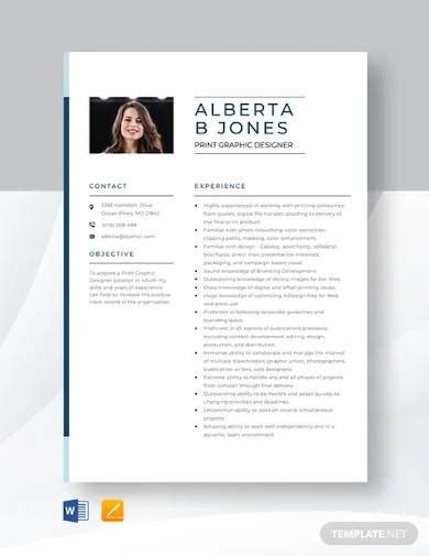 Want to create or improve your graphic designer resume example? FREE 17+ Sample Graphic Designer Resume Templates in MS Word | PDF | Pages