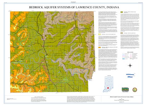 Dnr Water Aquifer Systems Maps 09 A And 09 B Unconsolidated And