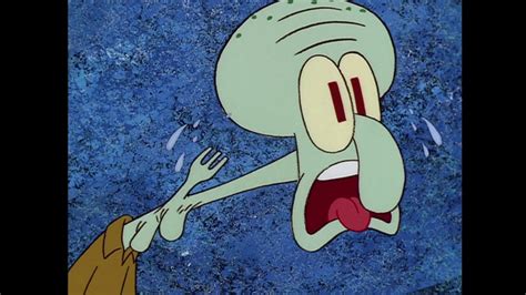 Squidward Chokes On A Fork Spongebob Squarepants 1080p