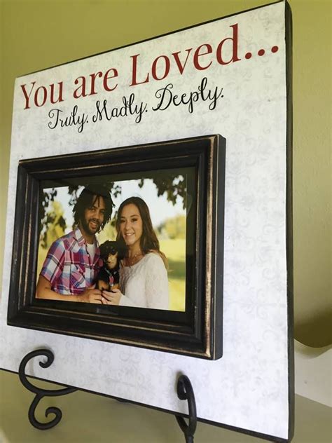 You Are Loved Memory Board Frame Custom Frame Couples Frame