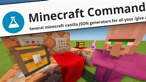 Minecraft Command Science Super Cooler Generator Youtube