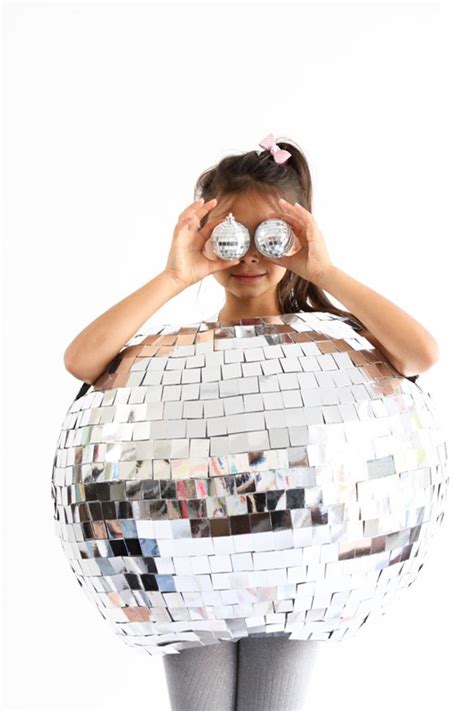 20 Halloween Costume Ideas A Beautiful Mess Halloween Fun Disco Ball Halloween Diy
