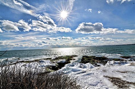 Narragansett Bay After The Blizzard Photograph By Melissa Hicks Fine