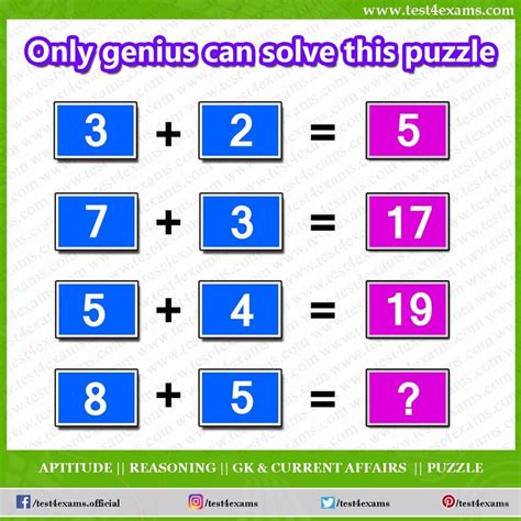Only Genius Can Solve This Puzzle 325 7317 5419 85 Get More