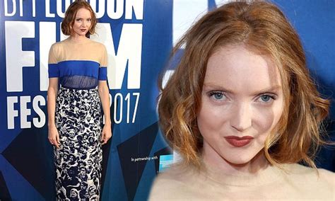 Lily Cole Attends The Bfi London Film Festival Daily Mail Online