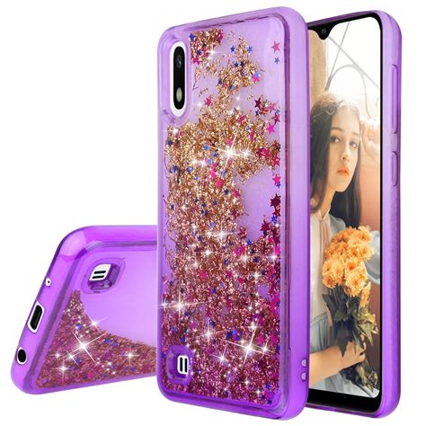 Tjs Case Compatible For Samsung Galaxy A10m10 2019 Bling Glitter