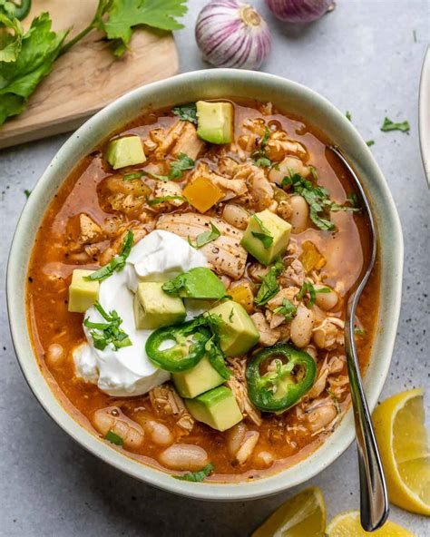 Easy And Delicious White Bean Turkey Chili Healthy Fitness Meals