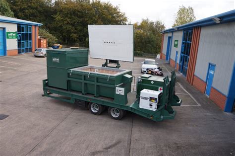Large Trailer Mounted Incinerator Mobile Addfield Environmental