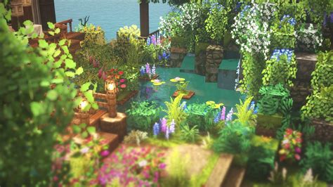 Minecraft Garden Minecraft House Plans Minecraft Cottage Cute