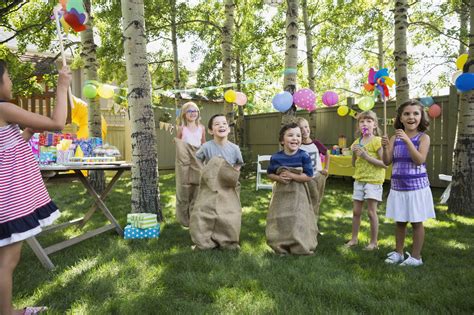 Plan Outdoor Obstacle Games For A Kids Birthday Party