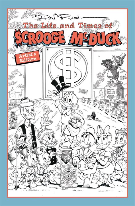 Don Rosas The Life And Times Of Scrooge Mcduck Artists Edition