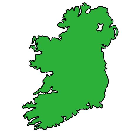 Ireland Map Eire Free Image On Pixabay