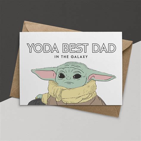 Baby Yoda Happy Fathers Day Zerkalovulcan