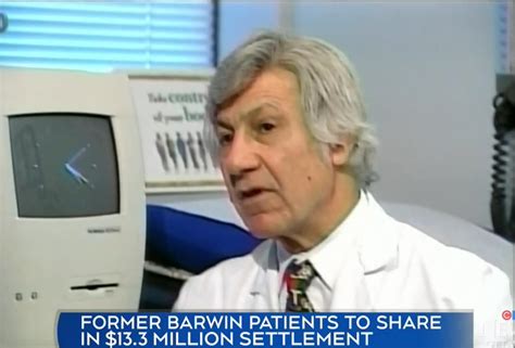 Canadian Doctor Norman Barwin Agrees To Settle Lawsuit After